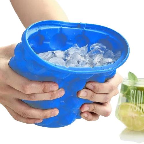 Copo Molde de Silicone Bolas de Gelo - (ÚLTIMAS UNIDADES)