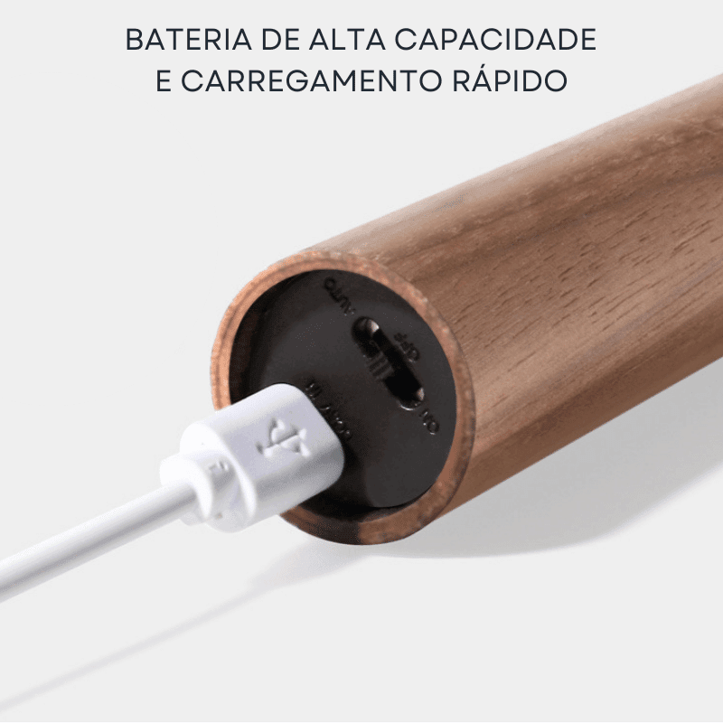Kit 2 Luminárias Rusticas Magnéticas sem Fio - ( COMPRE 1 LEVE 2 )