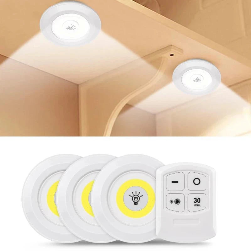 Kit 3 Lâmpadas de Led com Controle de Brinde - (COMPRE 1 LEVE 3)