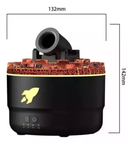 Umidificador de Canhão com Led - (ÚLTIMAS UNIDADES)