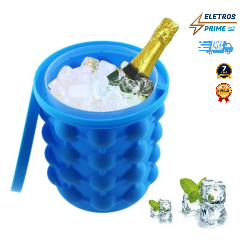 Copo Molde de Silicone Bolas de Gelo - (ÚLTIMAS UNIDADES)