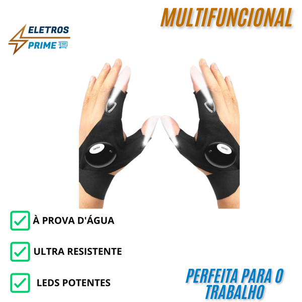 Luva Led Multifuncional - Eletros Prime