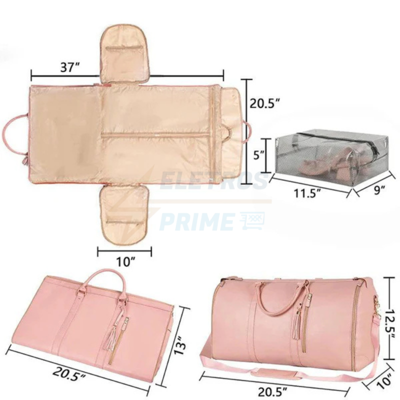 Bolsa Dobrável Multifuncional Para Viagem 3 em 1 ( ÚLTIMAS UNIDADES )