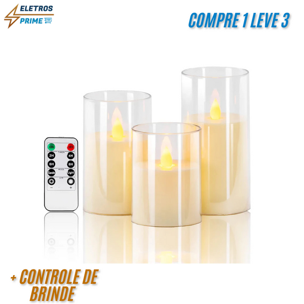 Kid de Velas Led ( COMPRE 1 LEVE 3 )