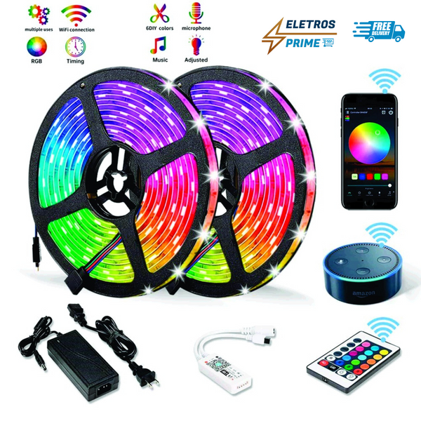 Fita de Led Flexível USB com RGB - (ÚLTIMAS UNIDADES)