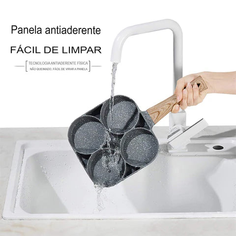 Frigideira Antiaderente multifuncional 4 em 1 - (ÚLTIMAS UNIDADES)