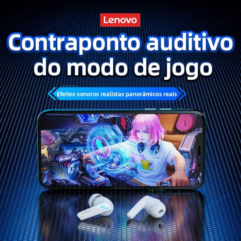 Fone Lenovo GM2 Pro - (FRETE GRÁTIS)