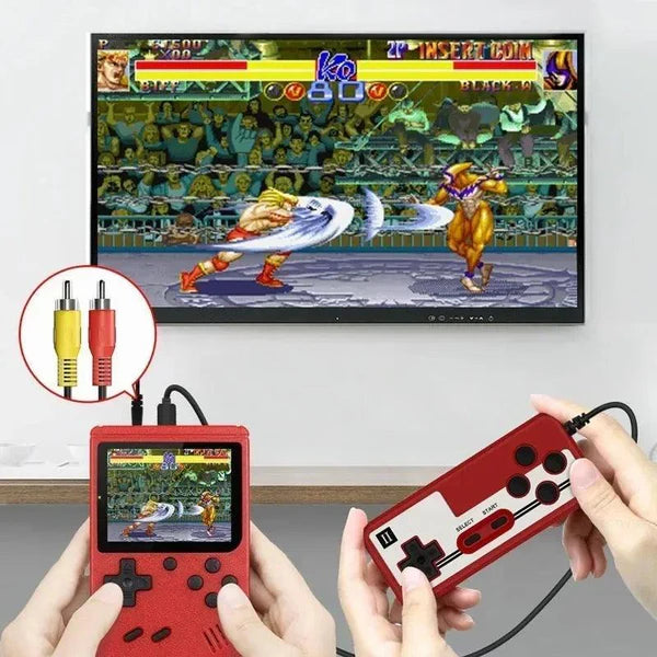 Vídeo Game Retro Portátil + CONTROLE DE BRINDE - (ÚLTIMAS UNIDADES)