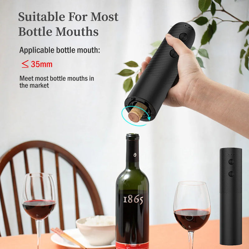 Abridor de Garrafas de Vinho Elétrico - (ÚLTIMAS UNIDADES)