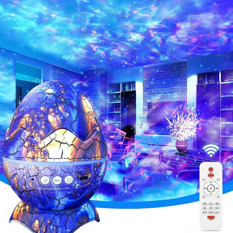 Projetor Ovo de Dinossauro Galáxia - (EGG GÁLAXI)