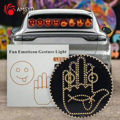Placa de Led Decorativa para Carro + CONTROLE DE BRINDE - (Últimas Unidades)