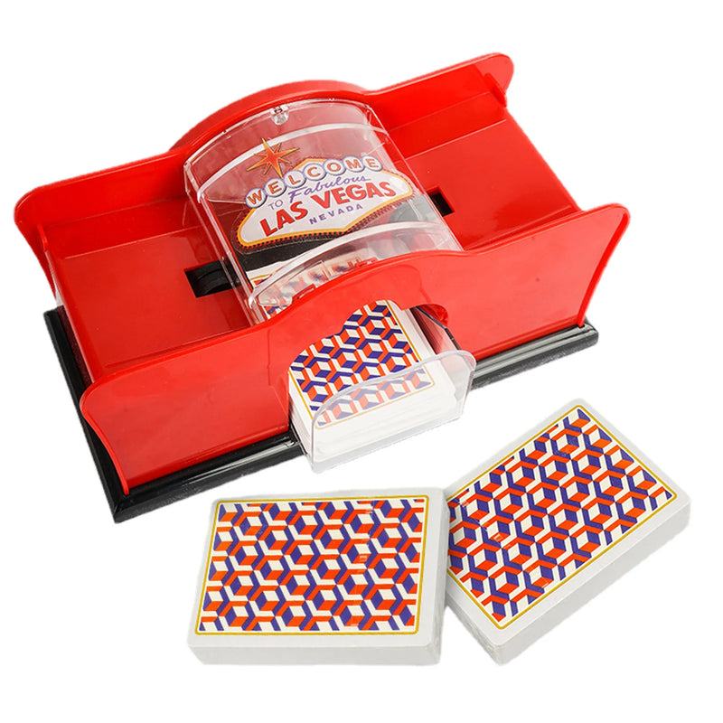 Embaralhador de Cartas com Manivela ( ÚLTIMAS UNIDADES )