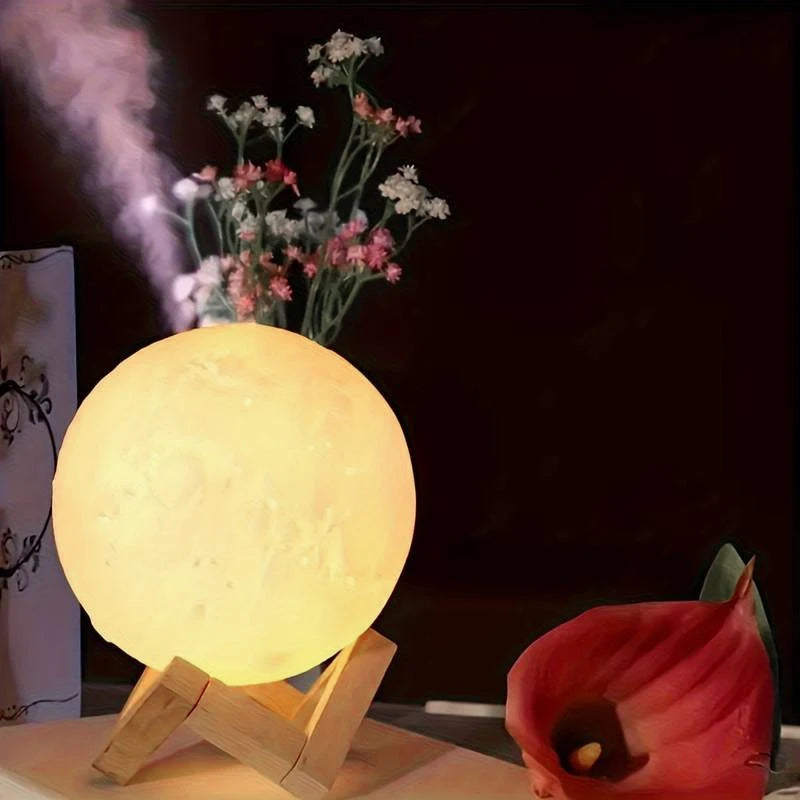 Lâmpada Lua Brilhante Moon Night - (FRETE GRÁTIS)
