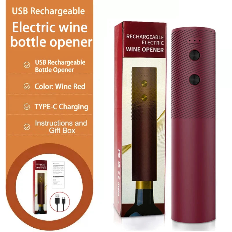 Abridor de Garrafas de Vinho Elétrico - (ÚLTIMAS UNIDADES)