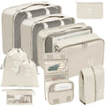 Kit 8 Bolsas Organizadoras para Viagem + 2 Brindes - (COMPRE 8 LEVE 10)
