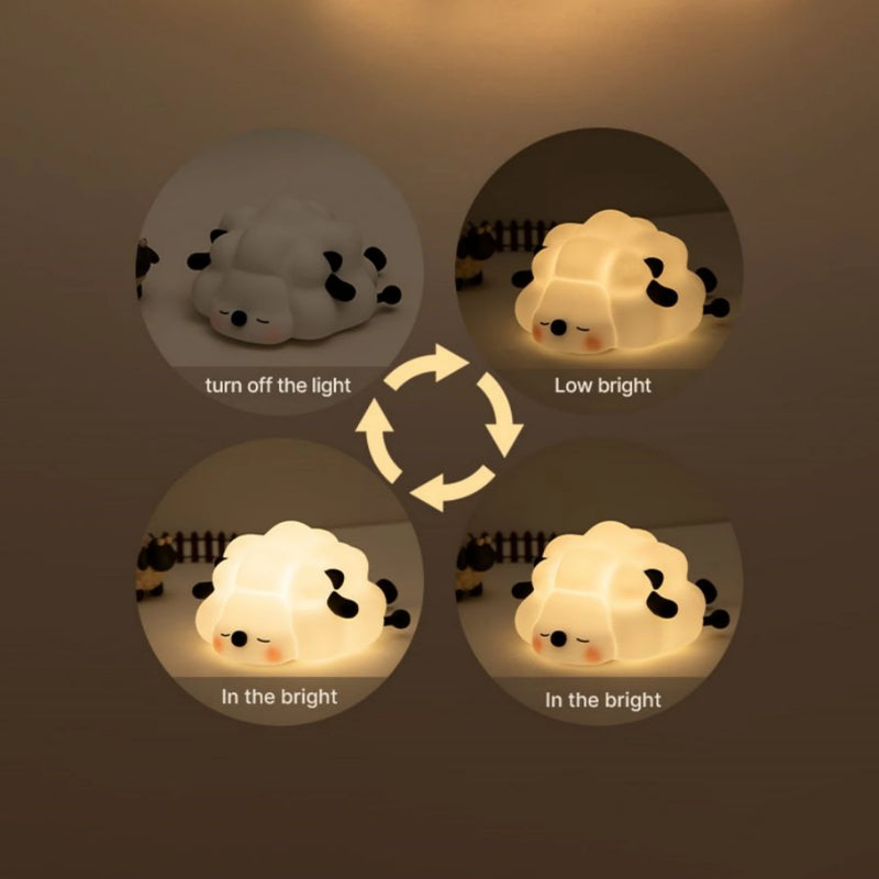 Luminária Panda Fofo de Led - (FRETE GRÁTIS)