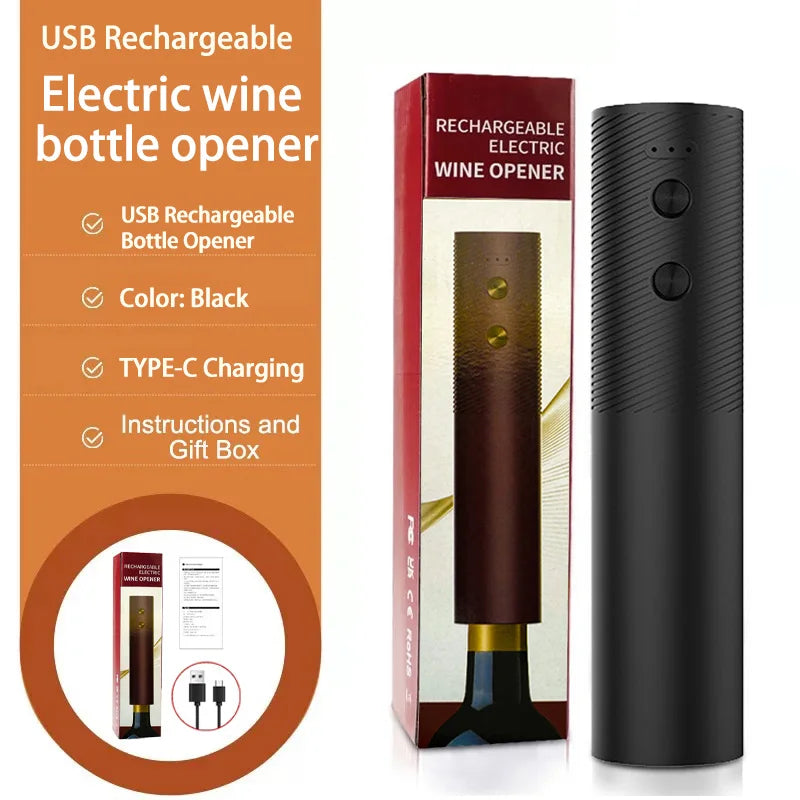 Abridor de Garrafas de Vinho Elétrico - (ÚLTIMAS UNIDADES)