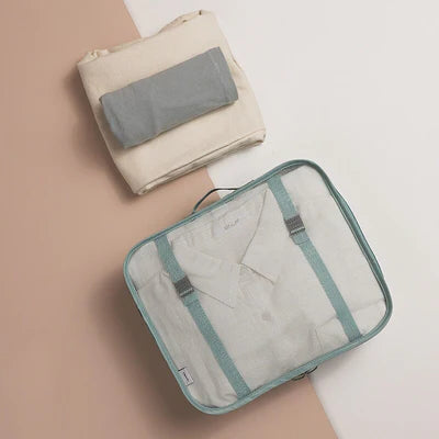 Kit 8 Bolsas Organizadoras para Viagem + 2 Brindes - (COMPRE 8 LEVE 10)