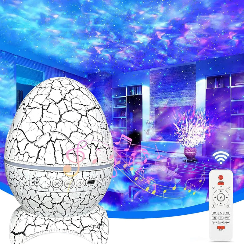 Projetor Ovo de Dinossauro Galáxia - (EGG GÁLAXI)