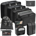 Kit 8 Bolsas Organizadoras para Viagem + 2 Brindes - (COMPRE 8 LEVE 10)