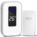 Campainha Moderna a Prova d'Água com sensor Térmico - (ÚLTIMAS UNIDADES)