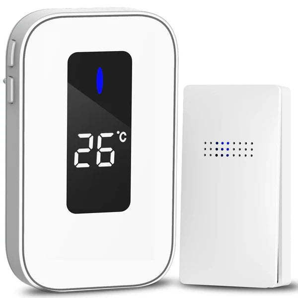 Campainha Moderna a Prova d'Água com sensor Térmico - (ÚLTIMAS UNIDADES)