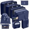 Kit 8 Bolsas Organizadoras para Viagem + 2 Brindes - (COMPRE 8 LEVE 10)