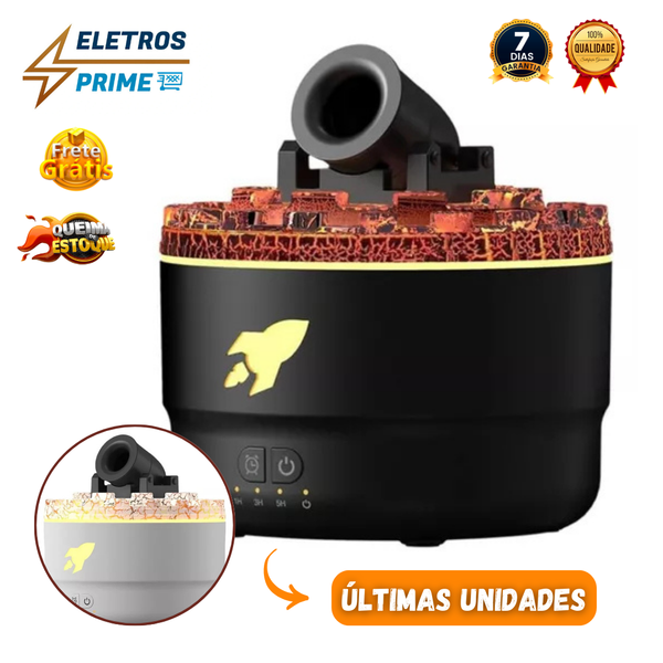 Umidificador de Canhão com Led - (ÚLTIMAS UNIDADES)