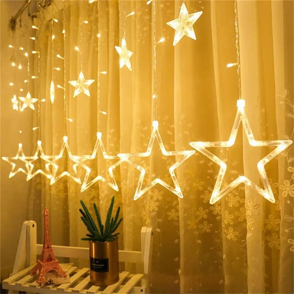 Cascata Led de Estrelas ( ÚLTIMAS UNIDADES )