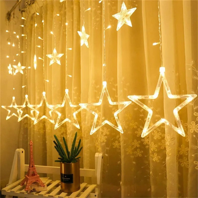 Cascata Led de Estrelas ( ÚLTIMAS UNIDADES )