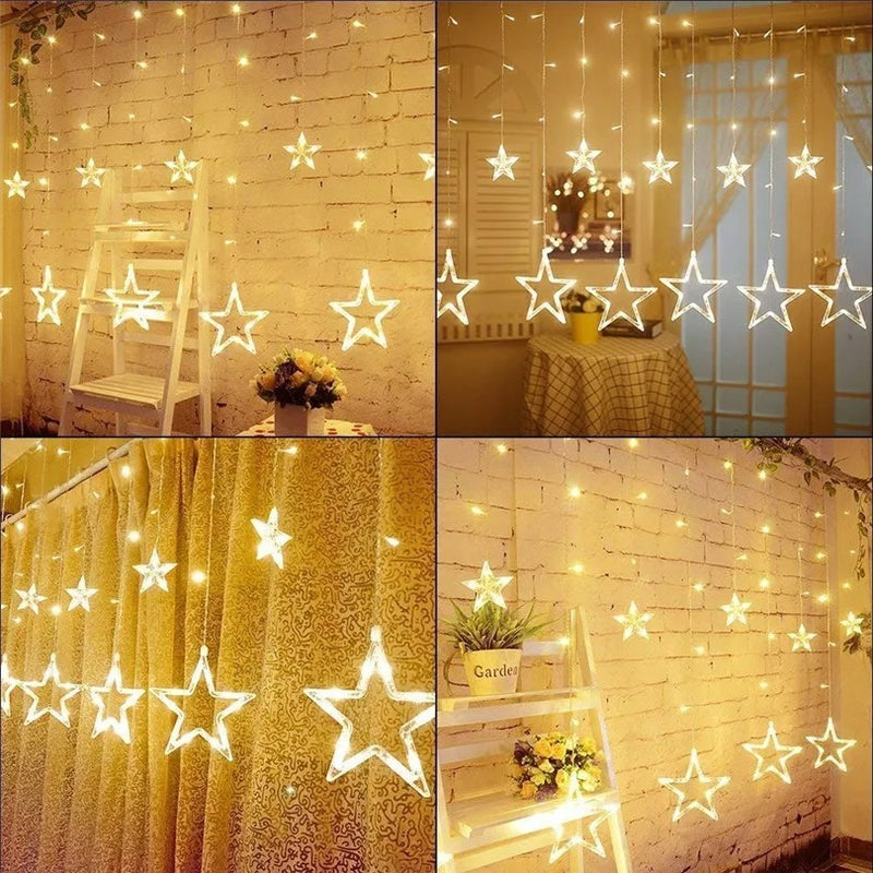 Cascata Led de Estrelas ( ÚLTIMAS UNIDADES )