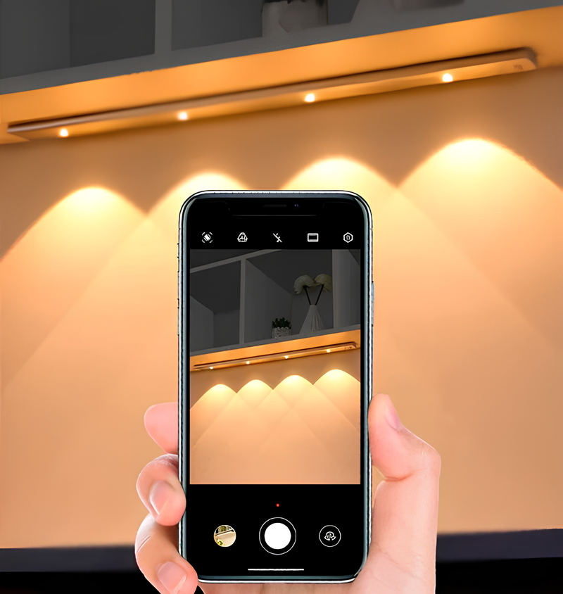 Kit 2 Luminárias Premium Recarregáveis com Sensor de Movimento - (COMPRE 1 LEVE 2)