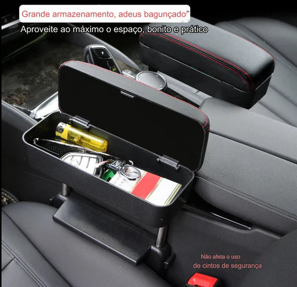 Apoio de Braço com Carregador por Indução e Porta Objetos - ApoioCar