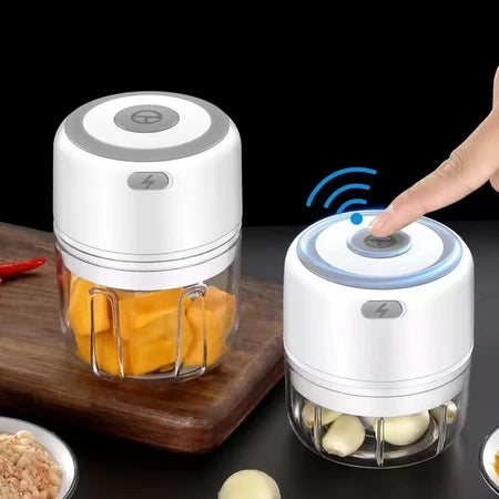 Mini Triturador de Alimentos Elétrico USB Portátil - (FRETE GRÁTIS)