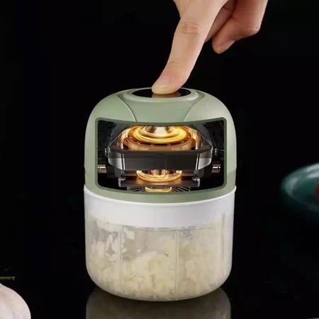 Mini Triturador de Alimentos Elétrico USB Portátil - (FRETE GRÁTIS)