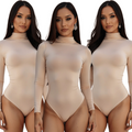 Body de Gola Alta Elegance – Promoção Exclusiva [Compre 2 & Leve 3]