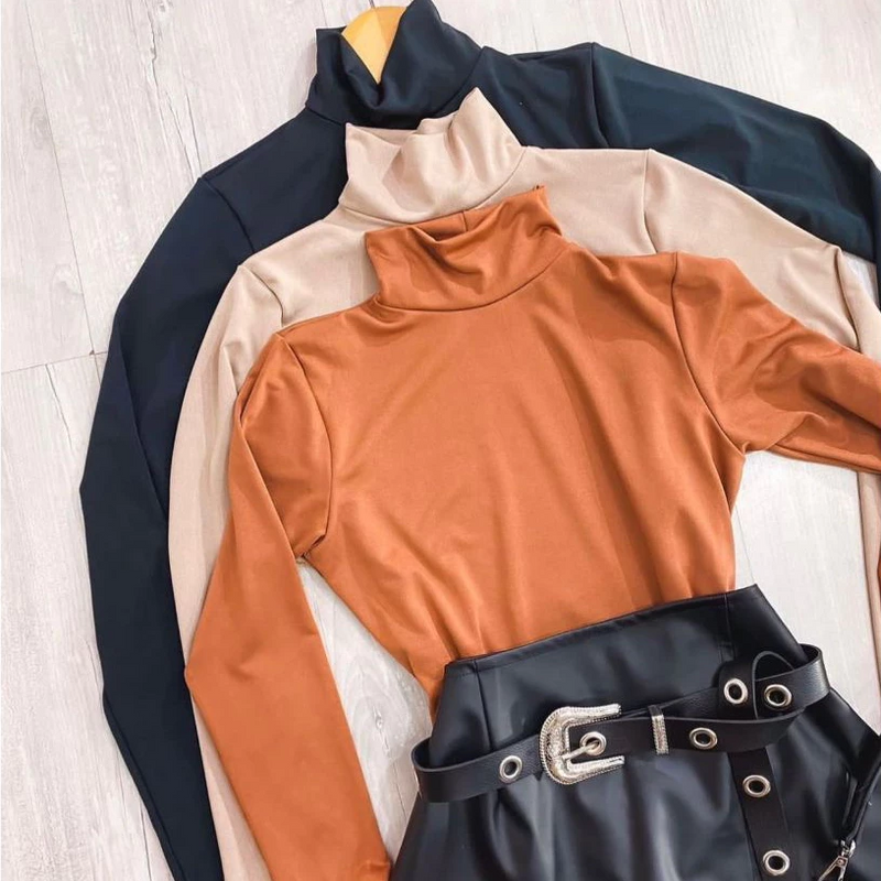 Body de Gola Alta Elegance – Promoção Exclusiva [Compre 2 & Leve 3]